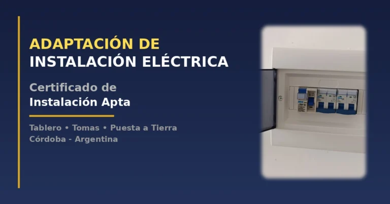 Así renové la instalación eléctrica de un departamento para emitir el Certificado Apto